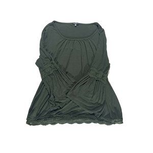 Womens Hanna green blouse size small.